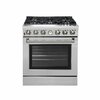 Forno Mazzanta 30In. Gas Range, 5 Burners FFSGS6242-30S